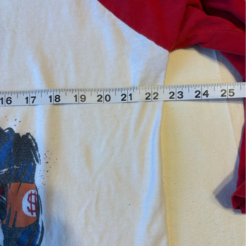 Pearl Jam “No Clowns in 16” Raglan baseball Tee 3/4 sleeve - Picture 2 of 6